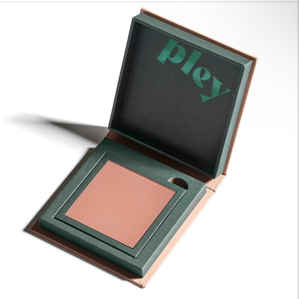 Pley Beauty | One Stop Pop Blush in Golden Hour - NIB | Perfect Neutral Shade